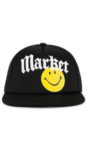 Smiley Gothic Trucker Hat in - Market - Modalova