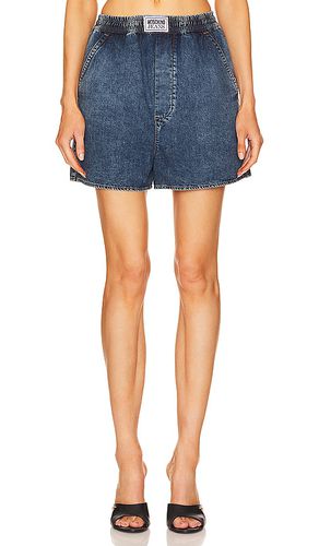 Short denim en color azul talla 24 en - Blue. Talla 24 (también en 25, 26) - Moschino Jeans - Modalova