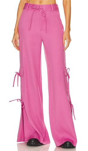 Pantalón cargo en color talla 0 en - Pink. Talla 0 (también en 8) - Monse - Modalova