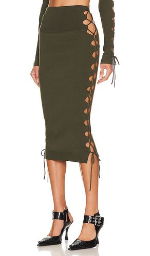 Lacing Knitted Skirt in . Taglia XL - Monse - Modalova