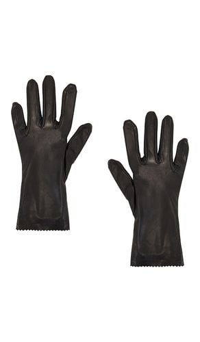 Short Leather Gloves in . Taglia 7.5, 8 - MANOKHI - Modalova