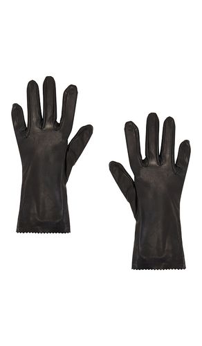 Short Leather Gloves in . Taglia 7, 7.5, 8 - MANOKHI - Modalova