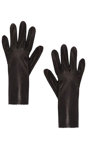 Short Leather Gloves in . Taglia 7, 7.5, 8 - MANOKHI - Modalova