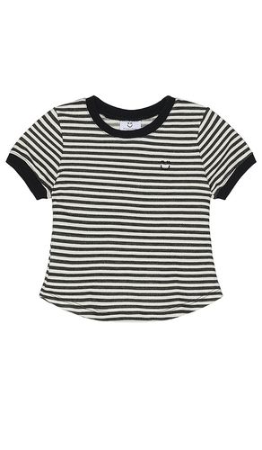 Camiseta ringer en color negro talla 2-3yr en & - Black. Talla 2-3yr (también en 3-4yr, 4-5yr, 6yr) - Miles and Milan - Modalova