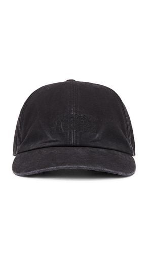 Sombrero de papá en color negro talla L en - Black. Talla L (también en M, S) - MM6 Maison Margiela - Modalova