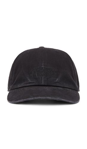 Sombrero de papá en color negro talla L en - Black. Talla L (también en S) - MM6 Maison Margiela - Modalova