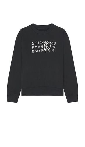 Sudadera en color talla L en - Black. Talla L (también en M, XL/1X) - MM6 Maison Margiela - Modalova