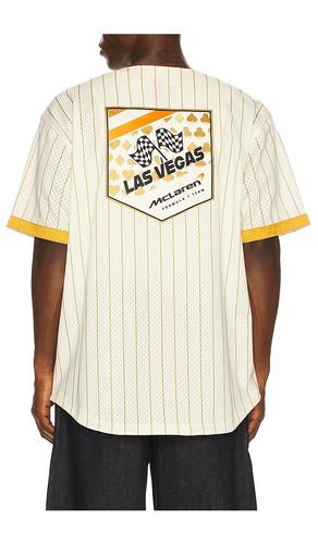 X McLaren Formula 1 Mesh Button Front Jersey in . Size M. Also in L - Mitchell & Ness - Modalova