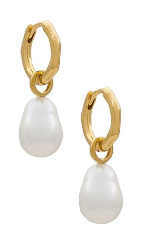 Pañales baroque pearl en color oro metálico talla all en - Metallic Gold. Talla all - Missoma - Modalova
