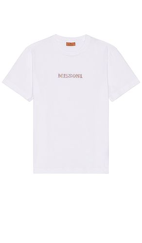 Camiseta en color blanco talla L en - White. Talla L (también en M, S, XL/1X) - Missoni - Modalova