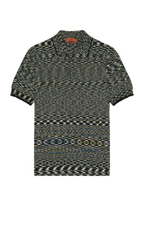 Short sleeve polo en color negro talla 46 en & - . Talla 46 (también en 52) - Missoni - Modalova