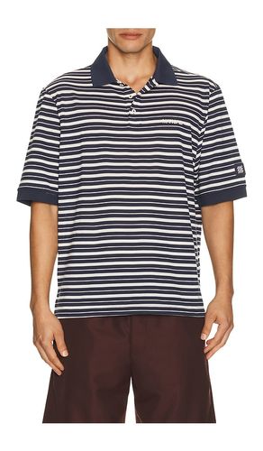 GOAT Pique Stripe Polo in . Taglia S. Also in M, L - Manors Golf - Modalova