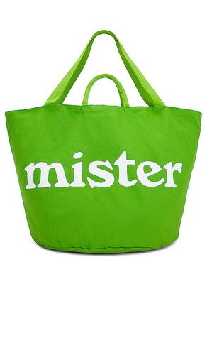 Mister Round Grow Pot Large Tote Bag in - Mister Green - Modalova