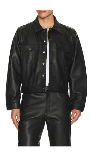 Leather Trucker Jacket in . Taglia M. Also in L - Midnight Rodeo - Modalova