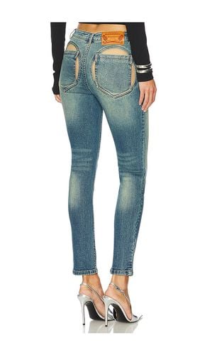 Hollow Out Stretch Skinny in -. Taglia M, S, XS - MARRKNULL - Modalova