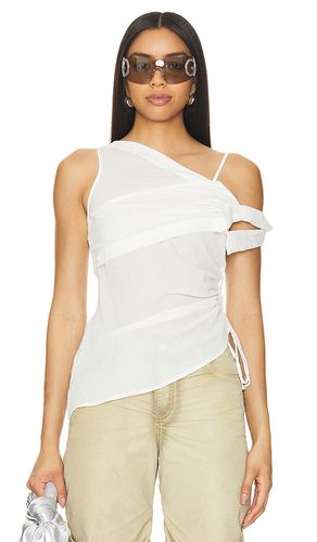 Top plegado en color talla M en - White. Talla M (también en S) - MARRKNULL - Modalova