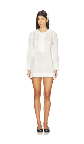 Ruffle Placket Mini Dress in . Size S. Also in L - My Mum Made It - Modalova