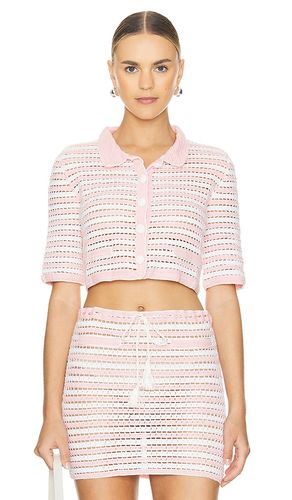 X REVOLVE Crochet Cropped Cardigan in . Size L. Also in S - My Beachy Side - Modalova