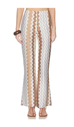 Vina pants in color brown,white size M (also in L) - My Beachy Side - Modalova