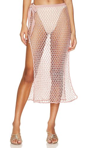 Crochet Net Beaded Maxi Skirt in - My Beachy Side - Modalova