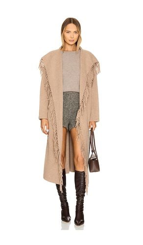 Wool Fringe Coat in . Taglia S, XS - NAADAM - Modalova