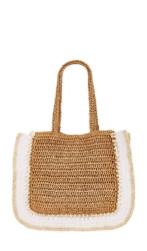 Nikki Beach Kamila Tote in Tan - Nikki Beach - Modalova