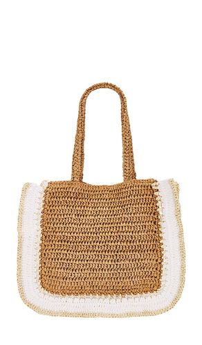 Bolso tote kamila en color bronce talla all en & - Tan. Talla all - Nikki Beach - Modalova