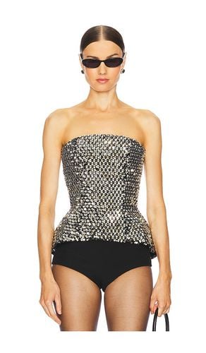 Embellished Strapless Bodice in . Taglia 4/S, 8/M - Nadine Merabi - Modalova