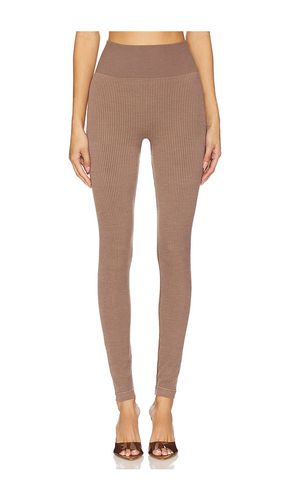 Demi wool legging en color marrón talla L en - Brown. Talla L (también en M, S, XS) - Nagnata - Modalova