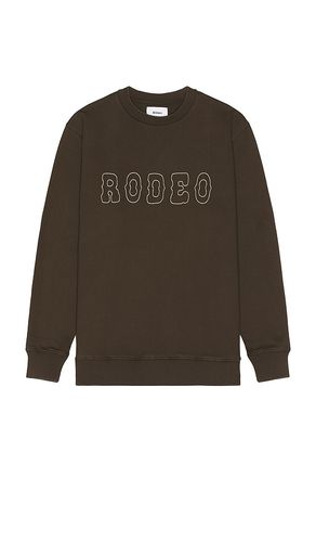 SWEATSHIRT MIT RUNDHALSAUSSCHNITT RODEO in . Size M, S, XL/1X - Nikben - Modalova