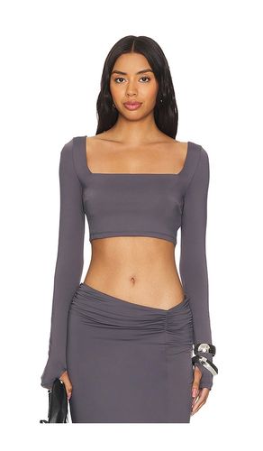 The jade top en color gris talla L en - Grey. Talla L (también en M, S) - Nakedvice - Modalova