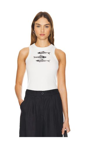 Camiseta tirantes fish en color talla L en - White. Talla L (también en M, XL, XXL) - Never Fully Dressed - Modalova