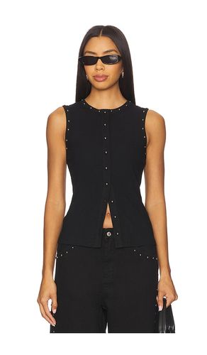 Studded Button Tank in . Size S. Also in M, L - Never Fully Dressed - Modalova