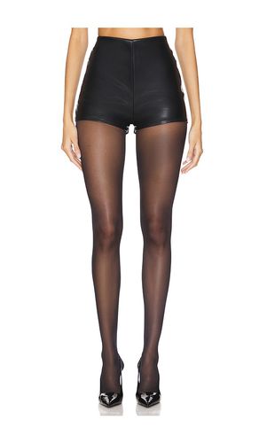 Faux leather shorts en color talla L en - Black. Talla L (también en M, S) - Nookie - Modalova