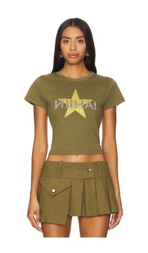 Camiseta tirantes baby star en color militar talla L en - Army. Talla L (también en M, S, XL, XS) - NIIHAI - Modalova