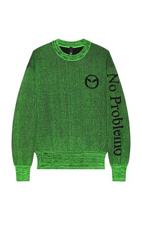 Glitch Alien-o Crew Neck Knit Sweater in . Taglia M, S, XL/1X - No Problemo - Modalova