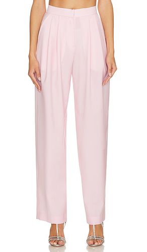 Pantalón con trabilla rose quarz en color talla 40/S en - Pink. Talla 40/S (también en 42/M, 44/L) - Nue Studio - Modalova