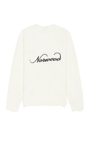 Distressed Logo Sweater in . Taglia M - Norwood - Modalova