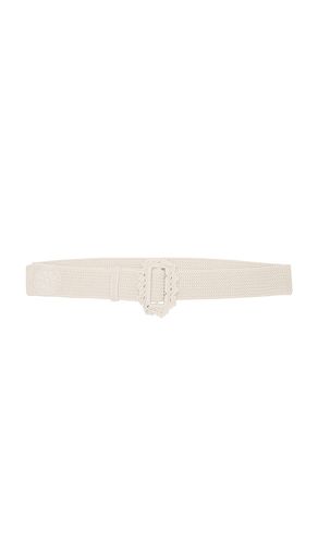 Crochet Belt With Embroidery Logo in - nastyamasha - Modalova