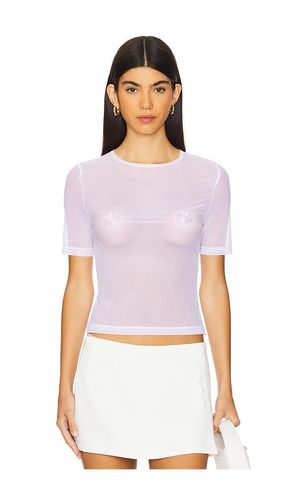 T-shirt With Embroidery Logo in . Taglia S, XS - nastyamasha - Modalova