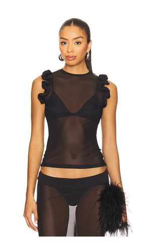 Mesh Ruffle Top in . Size S. Also in M, L - nastyamasha - Modalova