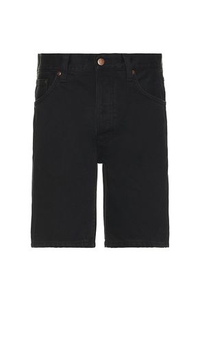 Seth denim shorts en color negro talla 30 en - Black. Talla 30 (también en 32, 34, 36) - Nudie Jeans - Modalova