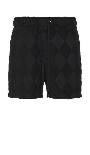 Black diamond terry shorts en color talla L en - Black. Talla L (también en M, S) - OAS - Modalova