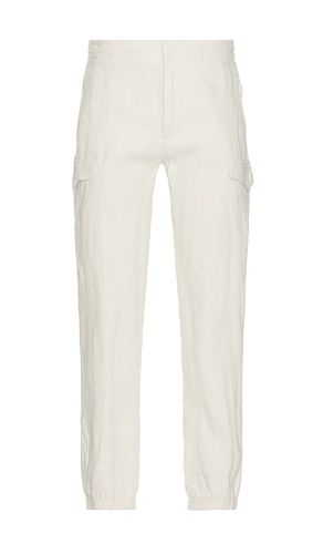 Stretch linen cargo jogger en color blanco talla 34 en - White. Talla 34 (también en 36) - onia - Modalova