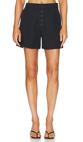 Air linen boyfriend short en color talla M en - Black. Talla M (también en L, XS) - onia - Modalova