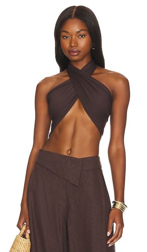 Mooring top en color chocolate talla all en - Chocolate. Talla all - Ostra Brasil - Modalova