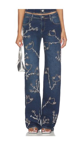 Nova Embellished Denim Jean in . Size XS. Also in S, M - OW Collection - Modalova