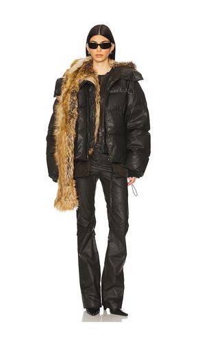 Woven Deconstructed Double Zip Puffer Jacket in . Size M, S, XL - Ottolinger - Modalova