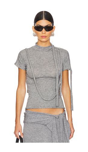 Camiseta con tirantes en color claro talla L en - Light Grey. Talla L (también en M, XL, XS) - Ottolinger - Modalova