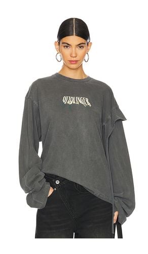 Camiseta oversize deconstruida en color talla L en - Grey. Talla L (también en M, S, XL, XS) - Ottolinger - Modalova